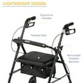 thumbnail image 3 of Drive Medical R726BK 4-Wheel Rollator 1 Each, 3 of 7