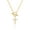 Gold-1, variant on Gold/Sliver Cross Pendant Necklace for Women Trendy Chunky Cross Necklace Toggle Clasp Paperclip Chain Dainty Charm Necklace for Women Fashion Religious Simple Jewelry Gift