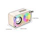 thumbnail image 3 of Altavoz Bluetooth, altavoz Bluetooth portátil para interiores y exteriores, altavoz Seyberpunk, altavoz Bluetooth inalámbrico transparente, altavoz Bluetooth brillante y elegante, regalo para los aman, 3 of 8