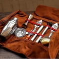 thumbnail image 4 of Bolsa de transporte para barman, kit de herramientas de lona para barman creativo, juego de coctelera, bolsa de almacenamiento, solo s202412244724, 4 of 5