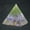 6X6cm, variant on Orgone Pyramid Amethyst crystal Reiki Healing Chakra Meditation Orgonite 50-60mm-5X5cm
