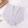thumbnail image 2 of Seductiva Women's Cotton Underwear Women Crotch One Cotton Women's Lace Underwear Ice Ladies Panties 1PC, 2 of 5