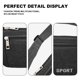 thumbnail image 3 of Bolso de mensajero informal sencillo, cartera de negocios de gran capacidad, riñonera deportiva, negro, 3 of 5