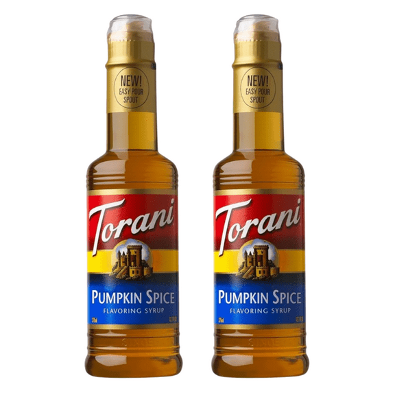 Torani Pumpkin Spice Flavoring Syrup, 12.7 fl oz (2-Pack)