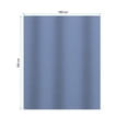 thumbnail image 2 of Cortina de Baño Home Creations HCRE CORTINA P AZU Azul 180x180 cm, 2 of 4