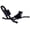 Black 0, variant on Heavy-Duty F-Clamp 16x5-1/2 with Removable Swivel Pad, Deep Throat Steel Bar Clamp for Welding, Black Oxide Spindle
