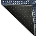 thumbnail image 3 of Addison Rugs Mayfield Washable Transitional Squares Blue Round Rug, 8' x 8', 3 of 5