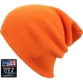 thumbnail image 2 of Plain Skully High Quality Made in USA Winter Beanie Hat, 2 of 5