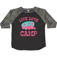 thumbnail image 3 of Inktastic Live Love Camp Rv Girls Toddler T-Shirt, 3 of 5