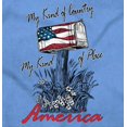 thumbnail image 2 of Americana Cute USA Patriotic Garden Women's T Shirt Ladies Tee Brisco Brands L, 2 of 6