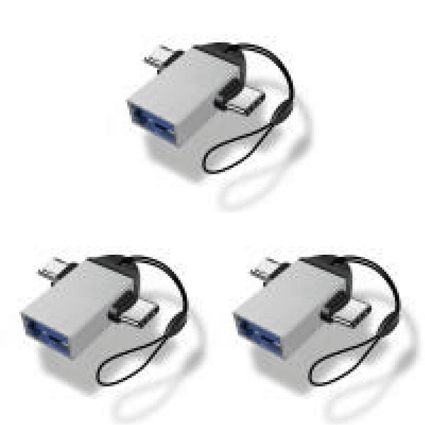 System-S Cavo Micro USB 3.0 Corto 10 Cm - USB A A Micro-B Bianco Per Trasferimento Dati E Ricarica