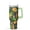 Light-green, variant on Xmas Holiday 40oz Stainless Steel Coffee Cup with Handle and Straw Lid, Leak Proof Insulated Christmas Tumbler, Winter Gift Mug for Adults
