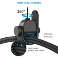 thumbnail image 4 of Vr Cable Management, 6 Paquetes Pro Version Vr Cable Management Para Auriculares Vr Htc Vive / Htc Vive Pro / Oculus Rift S / Playstation / Microsoft Mr / Valve Index Vr Accesorios (Negro), 4 of 5