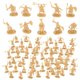 thumbnail image 2 of 1:72 200 / Set Figuras de PláStico Soldado Antiguo Juguete Soldados Arcaicos Hombres EspadachíN Figura AccióN DIY Escena Guerra Juguetes, 2 of 5