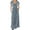 Blue/Red, variant on Lauren Ralph Lauren Womens Floral Ruffled Maxi Dress
