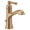 Bronzed Gold, variant on Moen 6803 Dartmoor 1.2 GPM Single Hole Bathroom Faucet - Bronze
