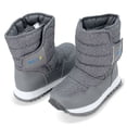 thumbnail image 3 of JAN & JUL Toddler Boys Girls Insulated Tall Winter Boots (Heather Grey, US Size 6.5), 3 of 7
