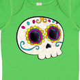 thumbnail image 4 of Inktastic Cute Sugar Skull for Day of the Dead Boys or Girls Baby Bodysuit, 4 of 5
