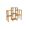thumbnail image 1 of Leisure Season PS6117 7 Tier Plant Stand  Medium Brown, 1 of 6