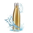 thumbnail image 2 of Tignapoo 500ML Insulated Stainless Steel Water Bottle - Creative Cola Style Flask for Hot & Cold Drinks, Leak-Proof & Reusable Sports Hydration Bottle in Champagne Gold Finish, 2 of 6