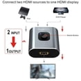 thumbnail image 5 of Klonfd Splitter With Bidirectional 2 Input 1 Output4K*2K High Definition For And, 5 of 5