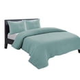 thumbnail image 1 of Gouchee Home Carson King Quilt Set – 3-Piece Mint Bedding Set, Stone-Washed Cotton with Wave Stitch Pattern, Soft All-Season Bedspread with Plush Fill & Matching Pillow Shams, 1 of 9