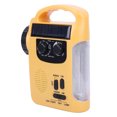thumbnail image 3 of Lampe de Poche LED à Manivelle Solaire d'Urgence Extérieure Radio FM/AM, 3 of 8