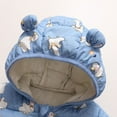 thumbnail image 5 of WOYY Toddler Girls Down Coat Winter Warm Jacket with Cute Animal Print, Sizes 2-3T, 5 of 8