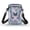 Butterfly Hydrangea Art, variant on HELLHERO Butterfly Crossbody Small Crossbody Bags Leakproof Men, Women for Daily Commute or Casual Outings 4.33x1.97x7.09