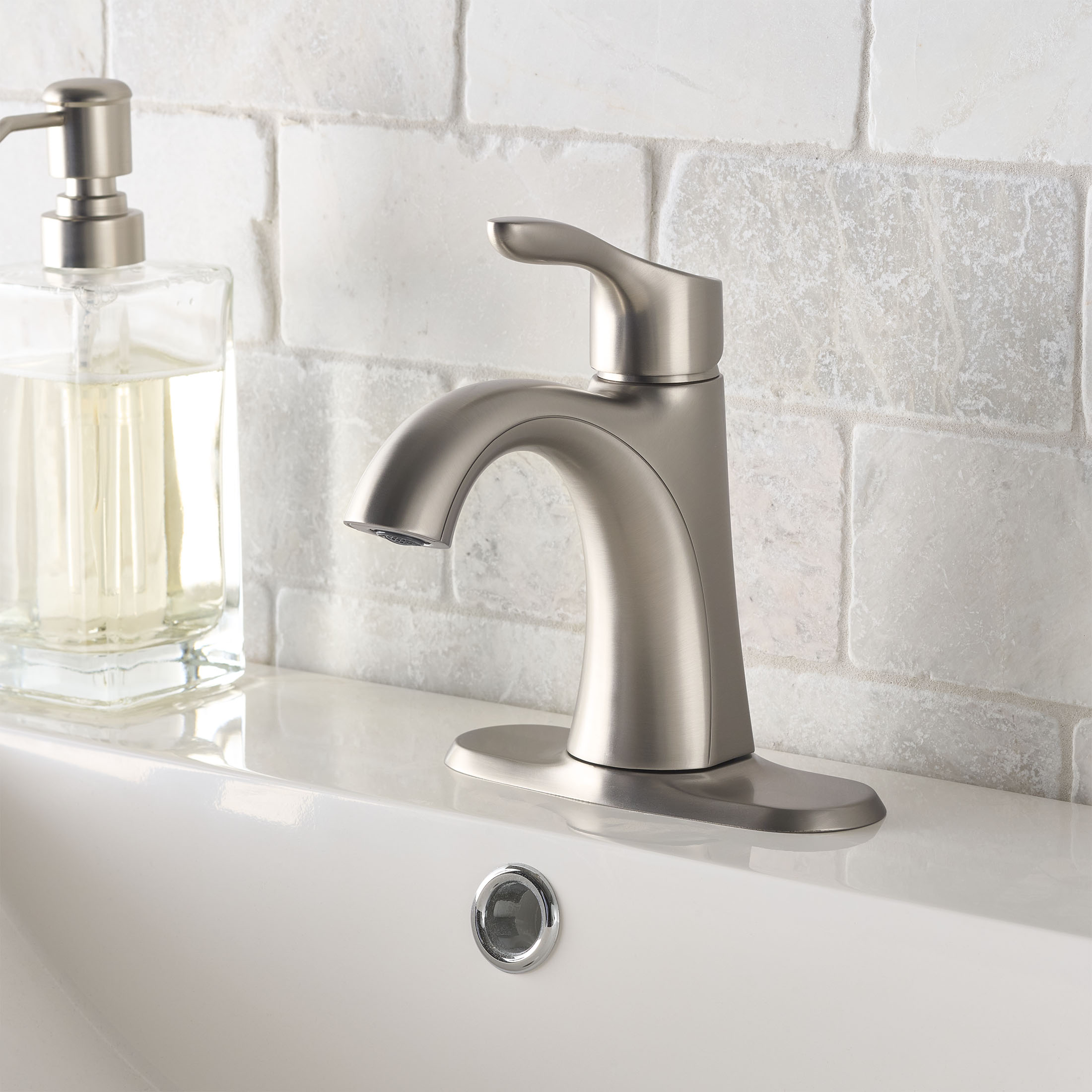 Better Homes & Gardens Simple Flair Single Hole Bathroom Faucet photo 7