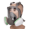 thumbnail image 2 of Reusable 6800 Reusable Full Face Respirator Full Face Cover 18 in 1 Gas Cover Respirator Wide Field of View for Painting Machine Polishing   Welding and Other Work Protection, 2 of 6