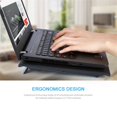 thumbnail image 4 of LESHP Comfortable Ergonomic Design Super Mute 6 Fans Laptop Cooler Laptop Notebook Computer Fan Base Plate, 4 of 8