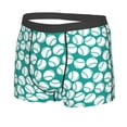 thumbnail image 5 of Goofa Green Baseball Printed Men's Boxer Briefs Underwear, Moisture-Wicking Underwear, Trunk,Soft and Breathable Cotton Underwear-Large, 5 of 9