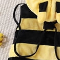 thumbnail image 6 of Kiijoy Baby Boys Cute Bee Hooded Vesy Dress Up Loose Fleece Sleeveless Top Baby Clothes, 6 of 8