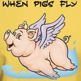 thumbnail image 3 of CafePress - When Pigs Fly T Shirt - Men's Classic Graphic T-Shirt, 3 of 4