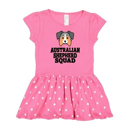 

Inktastic Dog Australian Shepherd Squad Gift Baby Girl Dress