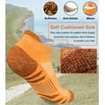 thumbnail image 3 of 【Calcetines antiampollas para mujer】La lengüeta del talón proporciona mayor comodidad y protección, evita que se resbale, el acolchado en el tendón de Aquiles evita las ampollas en el tobill, 3 of 5