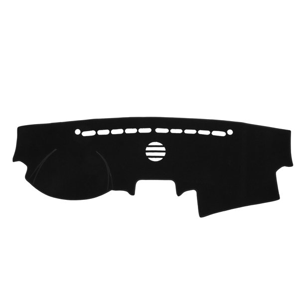 Unique Bargains Alfombrilla protectora para salpicadero de consola central de coche compatible con Kia Sorento 2006-2009, poliéster protector, color negro