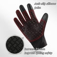 thumbnail image 3 of Waterproof Thermal Touch Screen Windproof Bike Gloves for Winter Use, 3 of 7