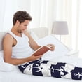 thumbnail image 5 of Naloa Anchors Pajama Pants Men, PJ Bottoms, Sleep & Lounge Pants-Medium, 5 of 6