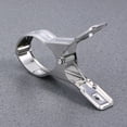 thumbnail image 2 of 2PC Stainless Steel Quilt Drying Clothes Large Clip Thicken Springs High Elastic Smooth Jaws 14.8CM (Silver), 2 of 8