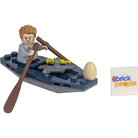 LEGO Jurassic World: Owen with Kayak and Raptor Egg