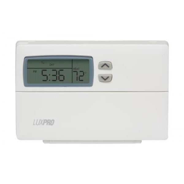 Luxpro Psp511c 5 2 Day Thermostat Psp511c Case 10 Walmart Com Walmart Com