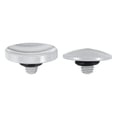 thumbnail image 1 of Unique Bargains Shutter Release Button Soft Shutter Release Button Copper Camera Shutter Button Silver 2 Pack, 1 of 6