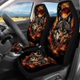 thumbnail image 3 of Pzuqiu American Flag & Wolf Design Car Seat Cover All Season, for SUV Seats Vehicle Seats Front Seats Suitable for Cars most Cars, 3 of 10