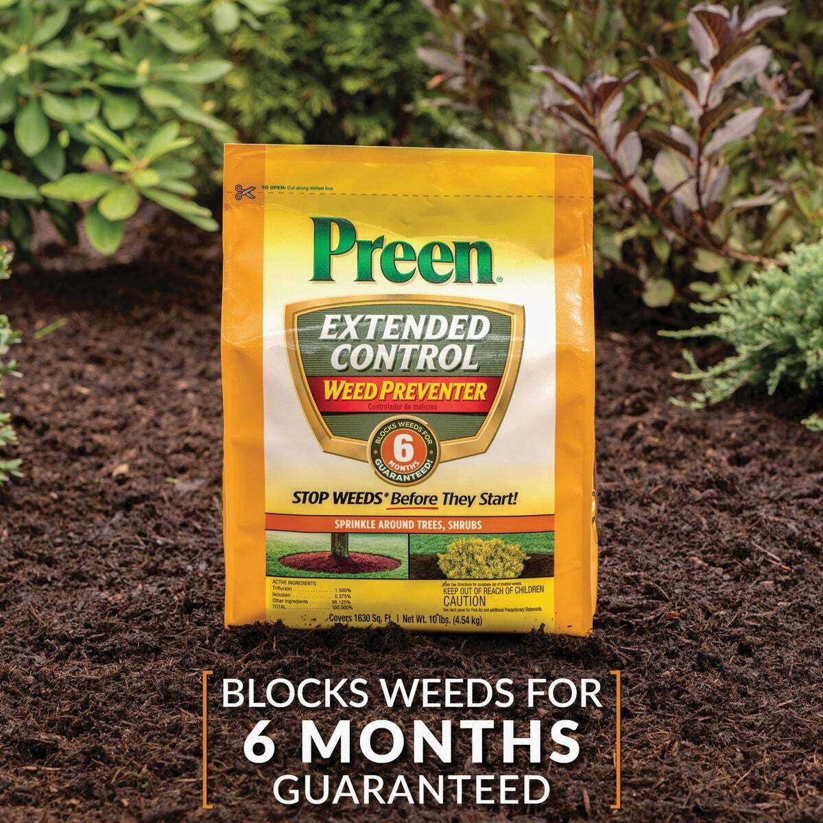 Preen Extended Control Weed Preventer, 10 Lb. 2464206