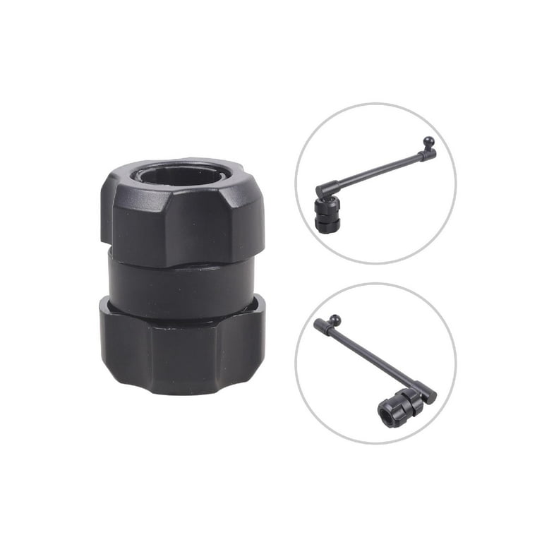 17mm Female To Female Ball Head Adapter Mount For Phone Tablet Camera 360 Rotation Car Live Streaming Desktop