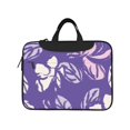 thumbnail image 2 of YFYANG 15.6 inch Universal Laptop Bag Oxford Cloth Laptop Sleeve, Multi-functional Purple Flower Art Notebook Computer Messenger Bag Handbag, 2 of 8