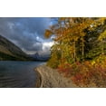 thumbnail image 2 of Haney, Chuck 24x17 White Modern Wood Framed Museum Art Print Titled - Cosley Lake in autumn-Glacier National Park-Montana-USA, 2 of 4