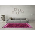 thumbnail image 3 of Ahgly Company Indoor Rectangle Oriental Pink Traditional Area Rugs, 8' x 12', 3 of 4